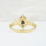 SR17467 Black Rutilated Quartz Ring - Additional view