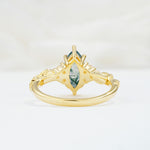 SR17467 Moss Agate Ring - Additional view