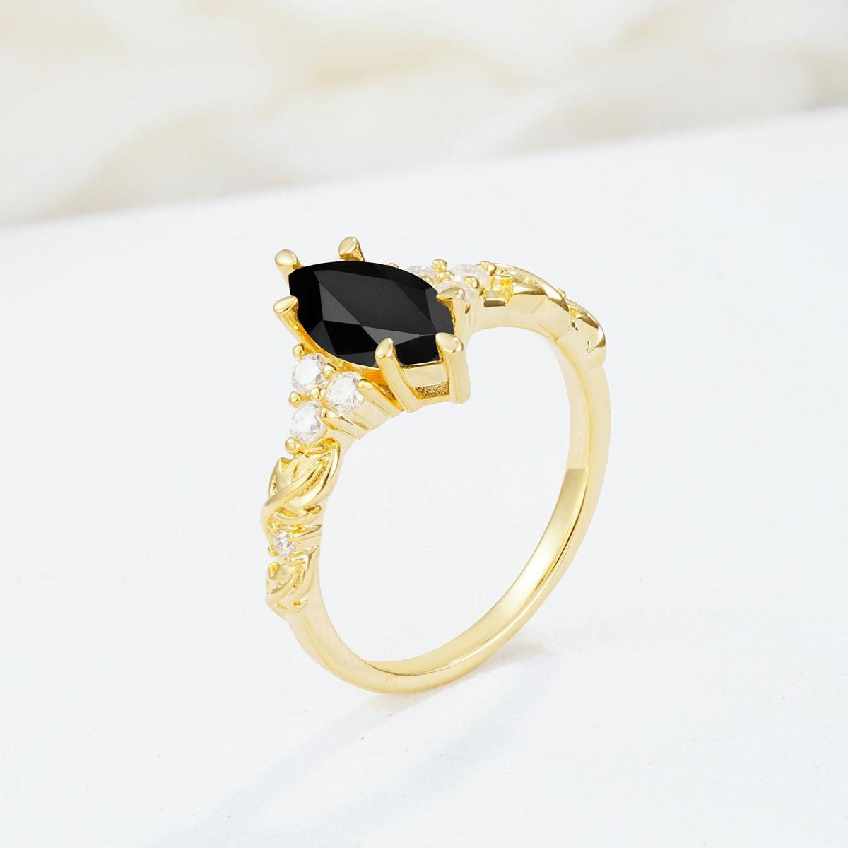 SR17467 Black Onyx Ring - Additional view