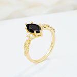 SR17467 Black Onyx Ring - Additional view
