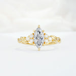 SR17467 Lab Diamond Ring - Yellow-Gold