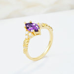 SR17467 Amethyst Ring - Additional view