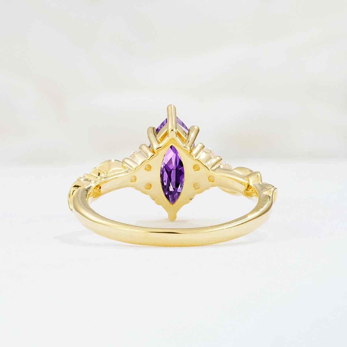 SR17467 Amethyst Ring - Additional view