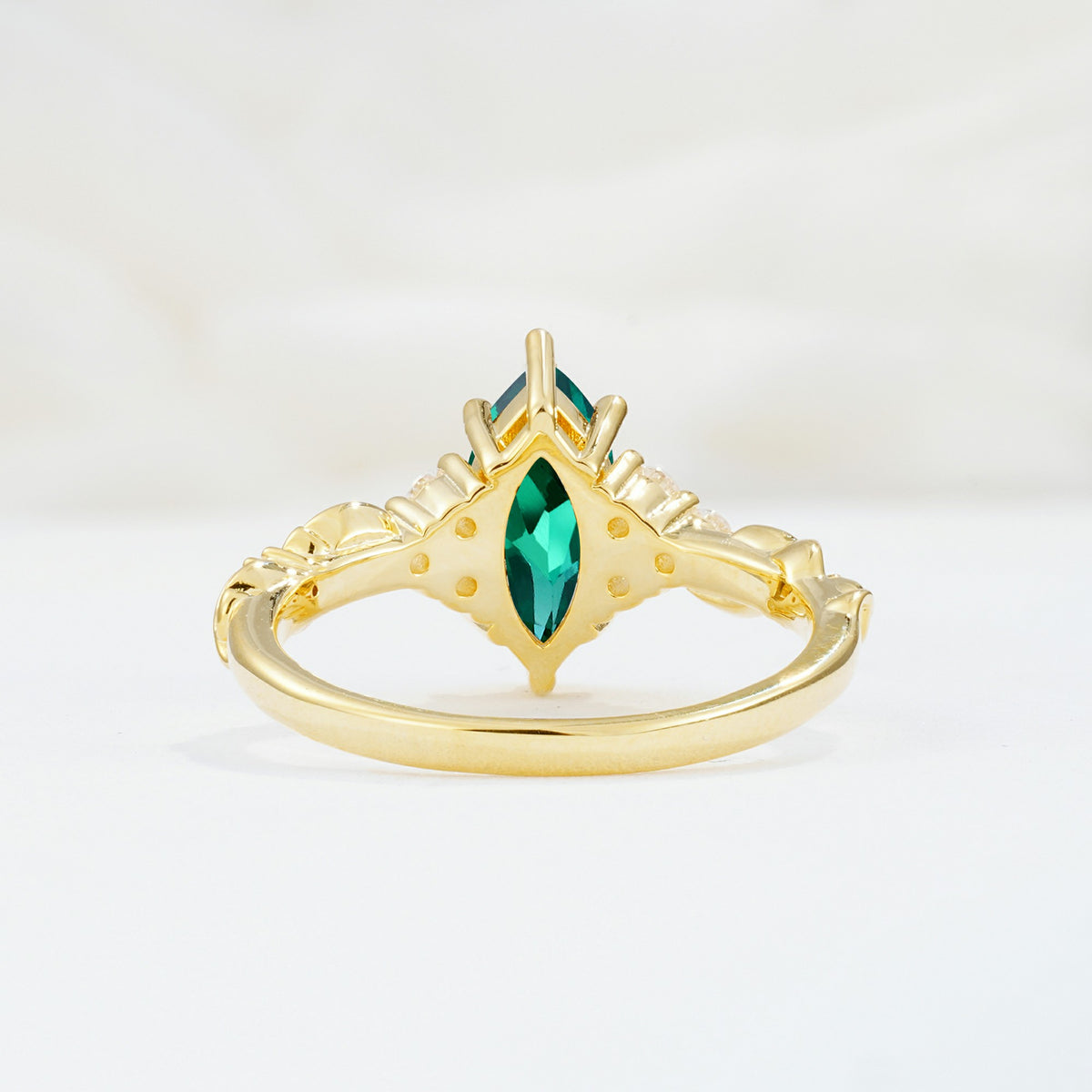 SR17467 Emerald Ring - Additional view