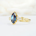 SR17467 Alexandrite Ring - White-Gold