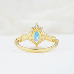 SR17467 Moonstone Ring - Additional view