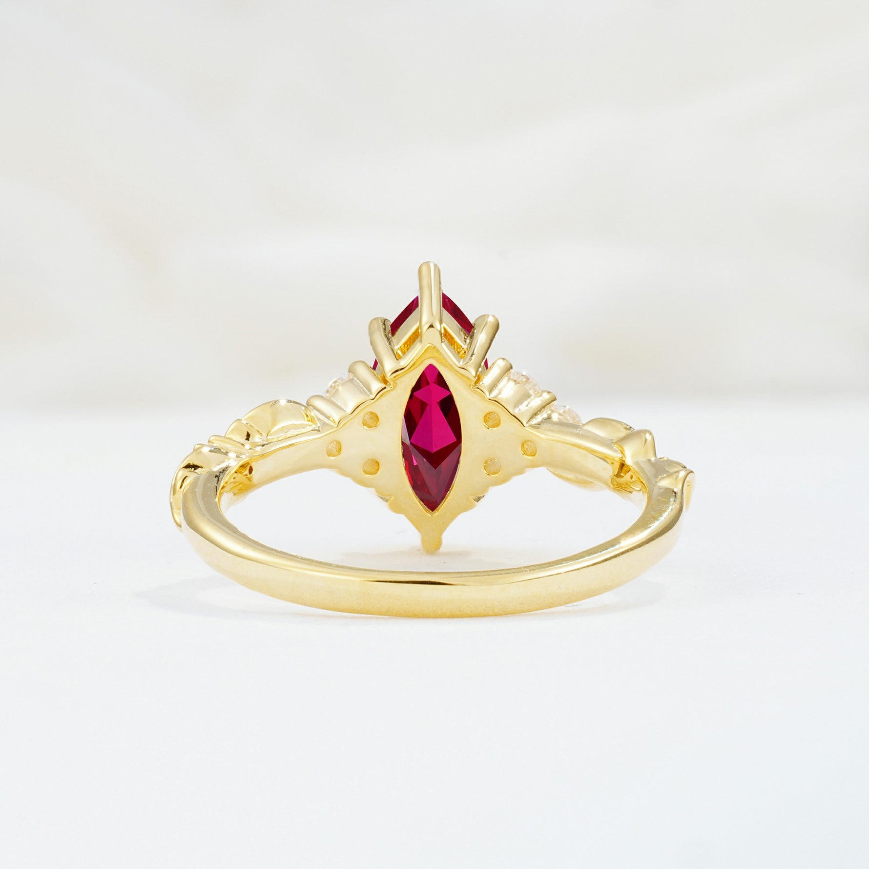 SR17467 Ruby Ring - Additional view