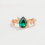SR17493 Emerald Ring - Additional view
