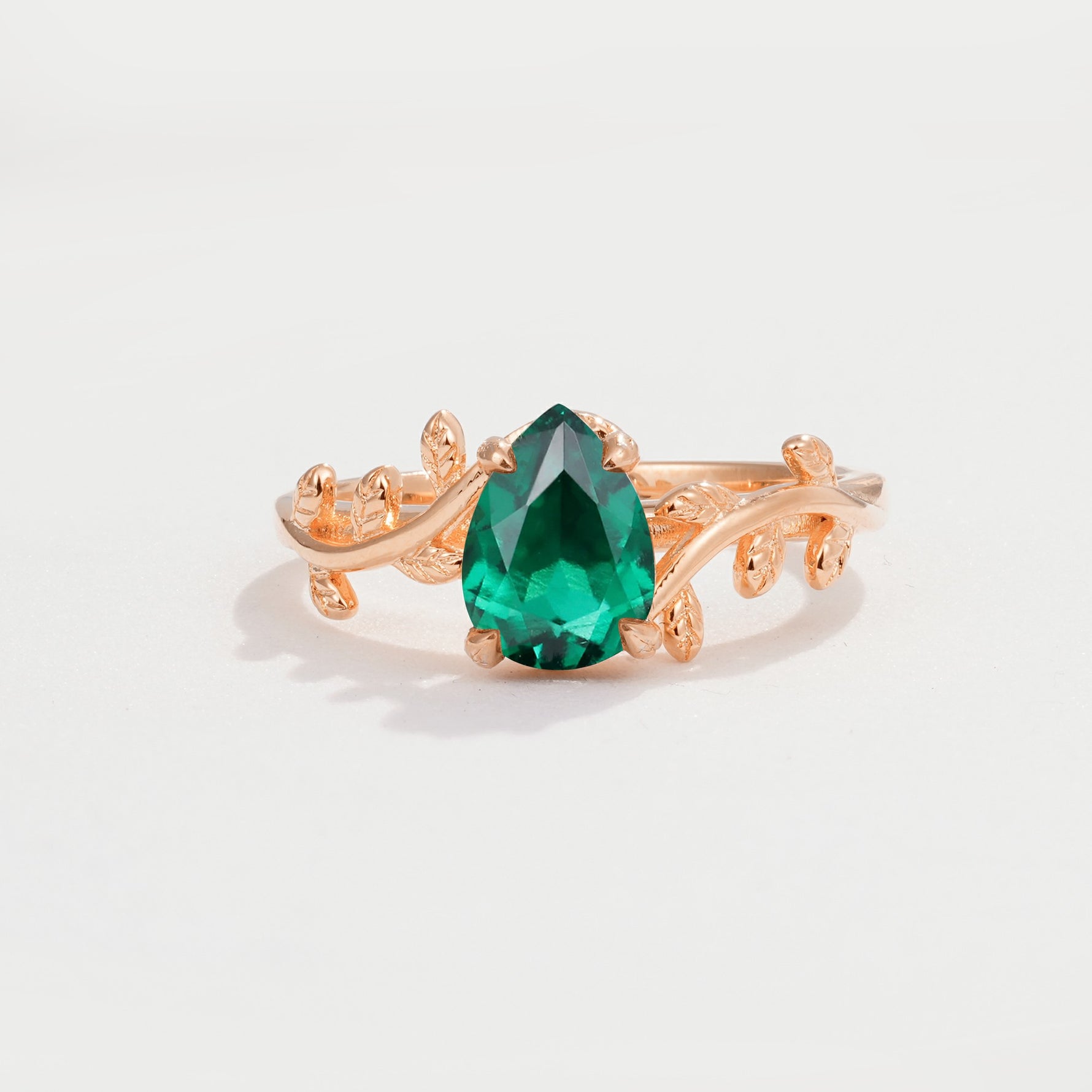 SR17493 Emerald Ring - Additional view