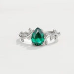 SR17493 Emerald Ring - Additional view