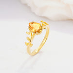 SR17493 Citrine Ring - Additional view