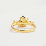 SR17493 Black Rutilated Quartz Ring - Additional view
