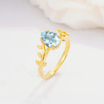 SR17493 Aquamarine Ring - Additional view
