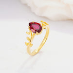 SR17493 Ruby Ring - Additional view