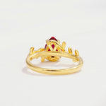 SR17493 Ruby Ring - Additional view
