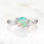 SR17562 Fire Opal Ring - Additional view