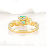 SR17562 Fire Opal Ring - Additional view