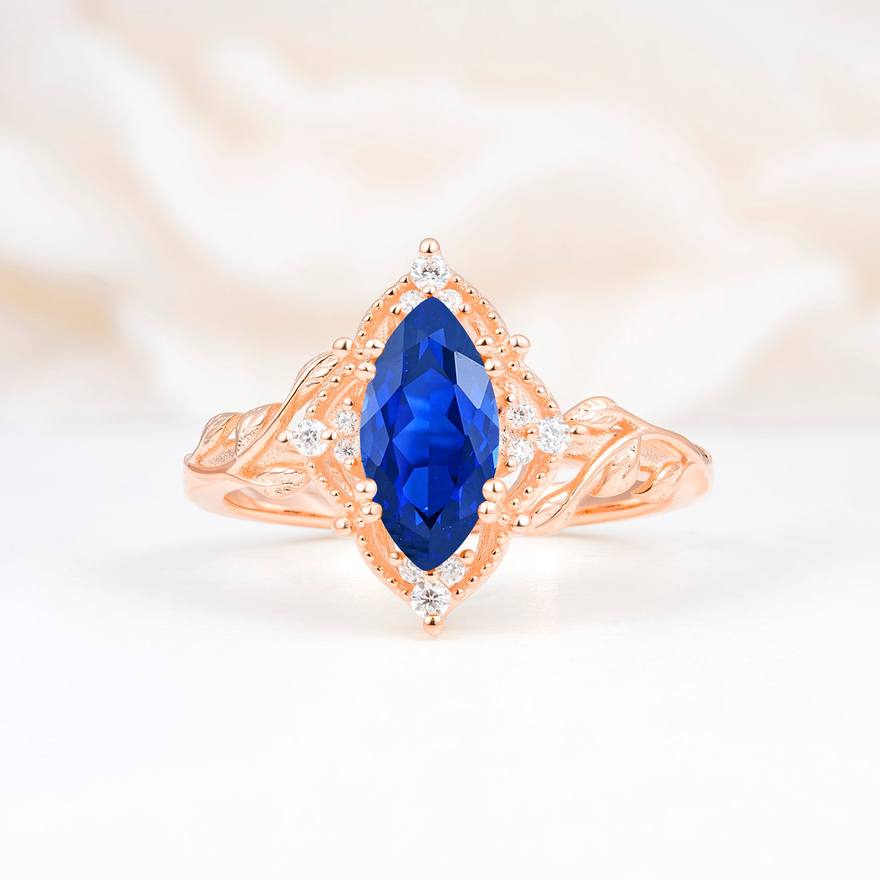 SR17577 Sapphire Ring - Additional view