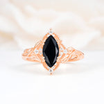 SR17577 Black Onyx Ring - Additional view