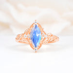 SR17577 Moonstone Ring - Additional view