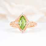 SR17577 Peridot Ring - Additional view