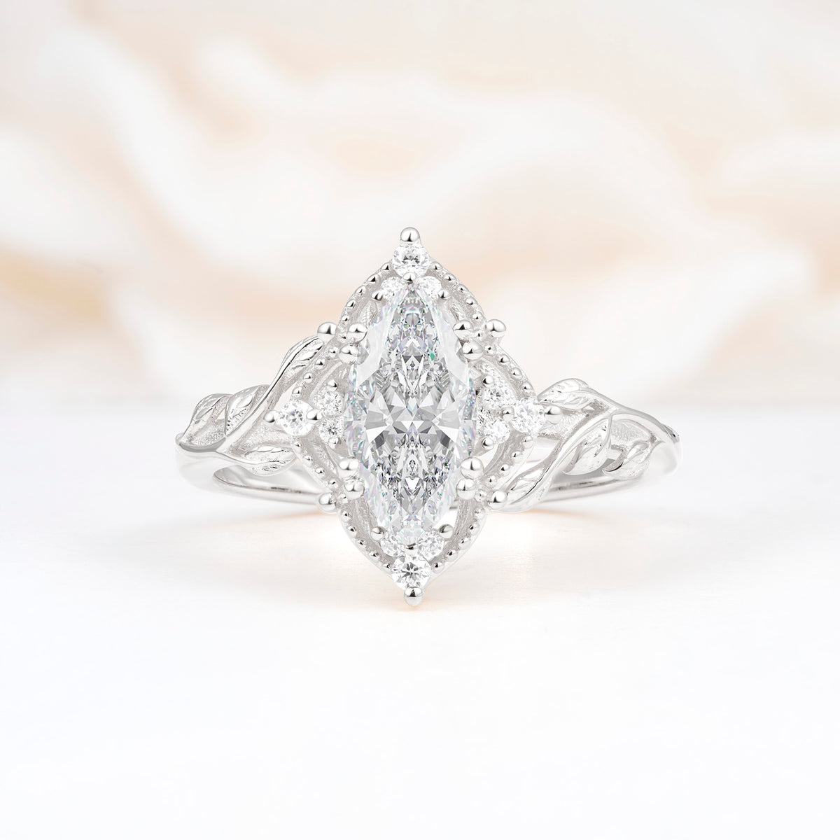 SR17577 Moissanite Ring - Additional view