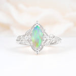 SR17577 Fire Opal Ring - Additional view