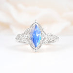SR17577 Moonstone Ring - Additional view