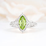SR17577 Peridot Ring - Additional view