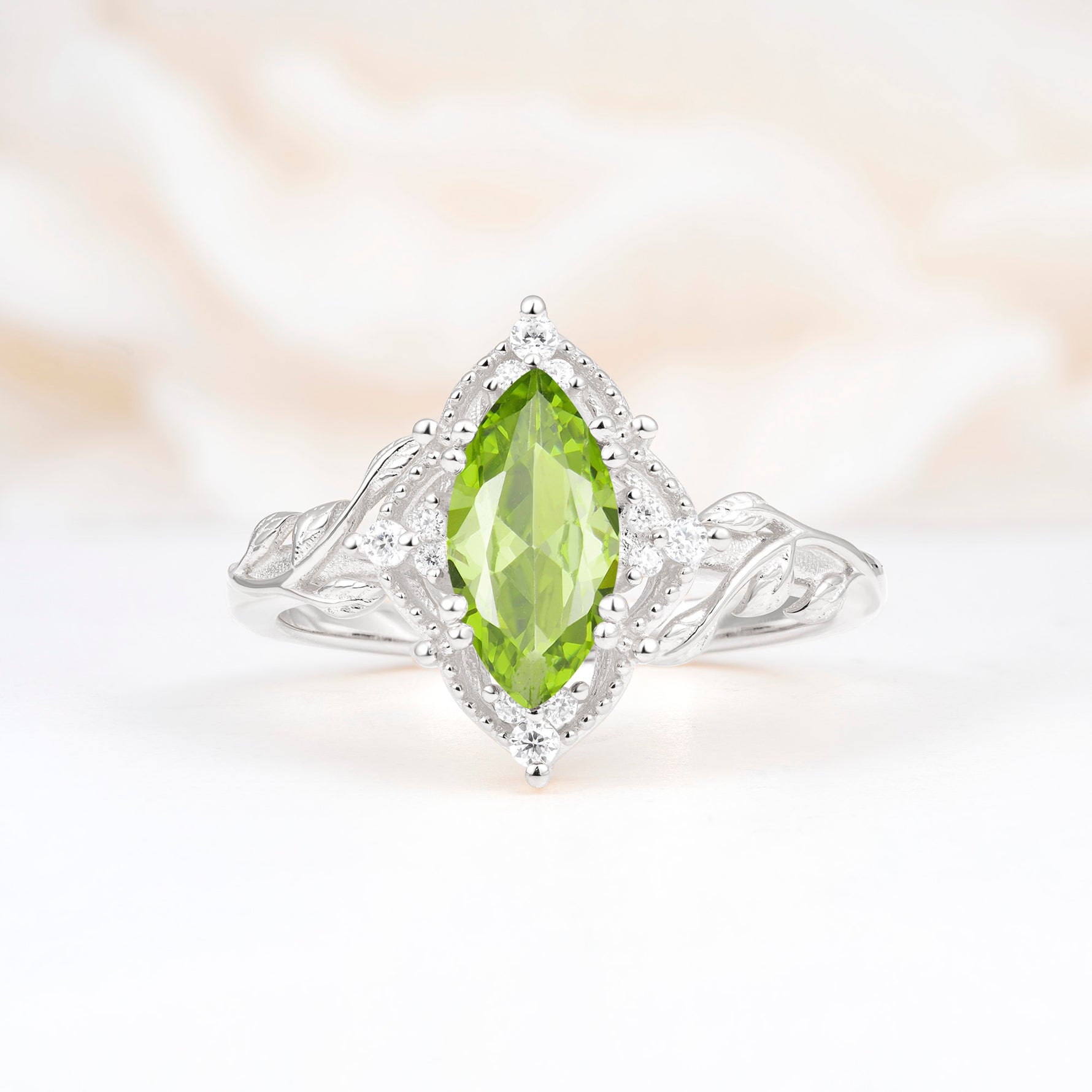 SR17577 Peridot Ring - Additional view