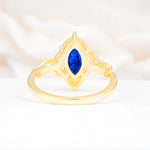 SR17577 Sapphire Ring - Additional view