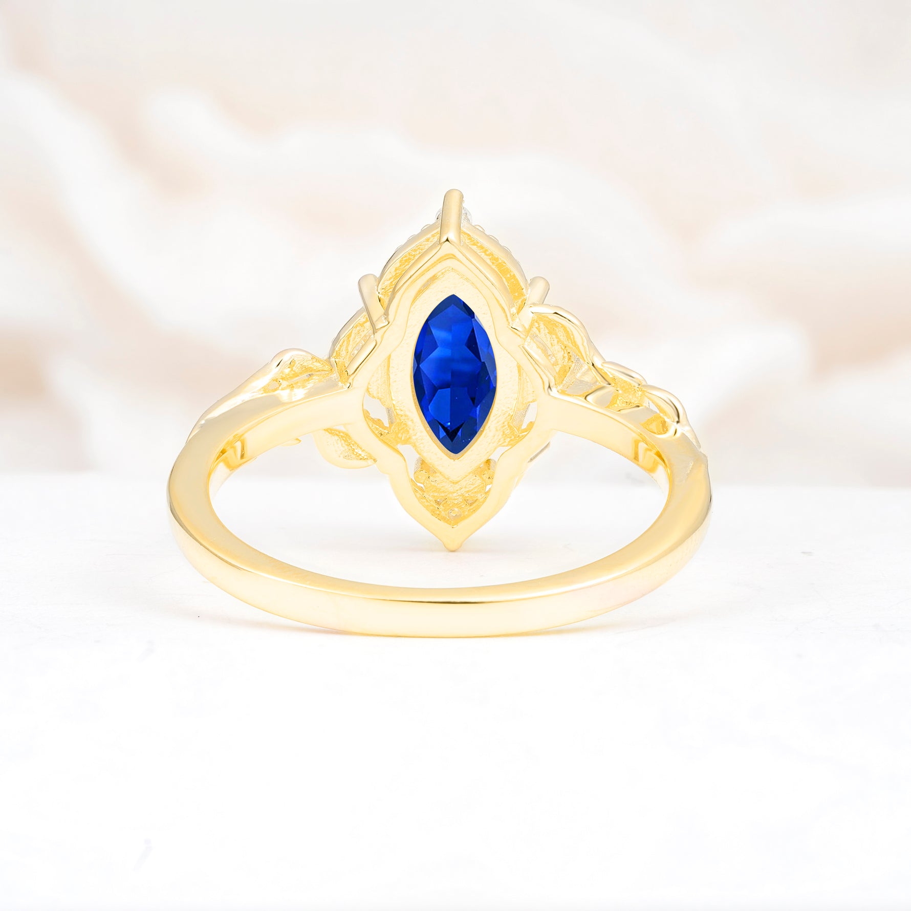 SR17577 Sapphire Ring - Additional view