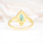 SR17577 Fire Opal Ring - Additional view