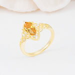 SR17577 Citrine Ring - Additional view