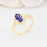 SR17577 Tanzanite Ring - Additional view