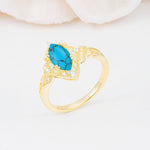SR17577 Turquoise Ring - Additional view