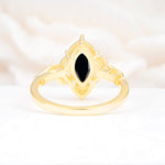SR17577 Black Onyx Ring - Additional view