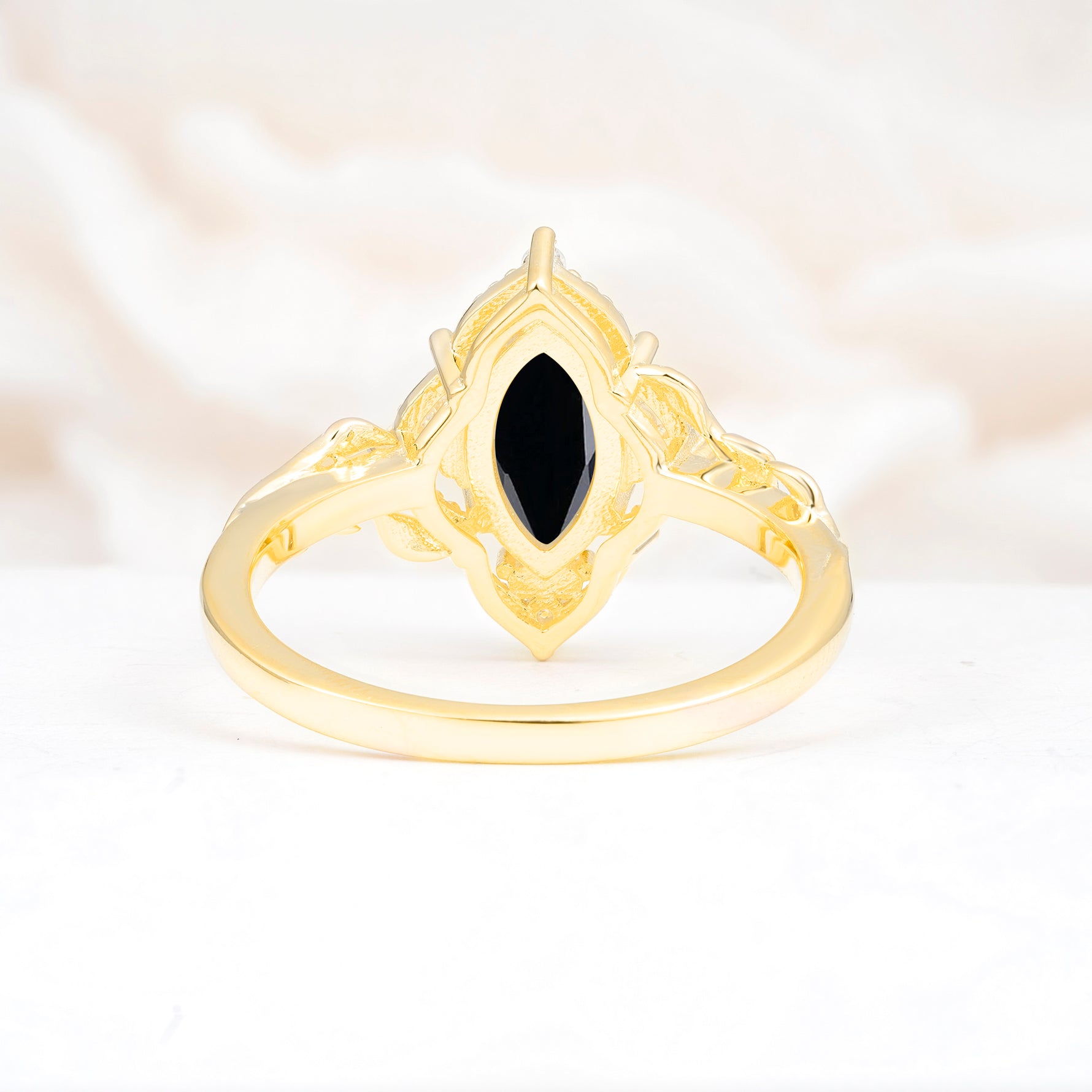 SR17577 Black Onyx Ring - Additional view