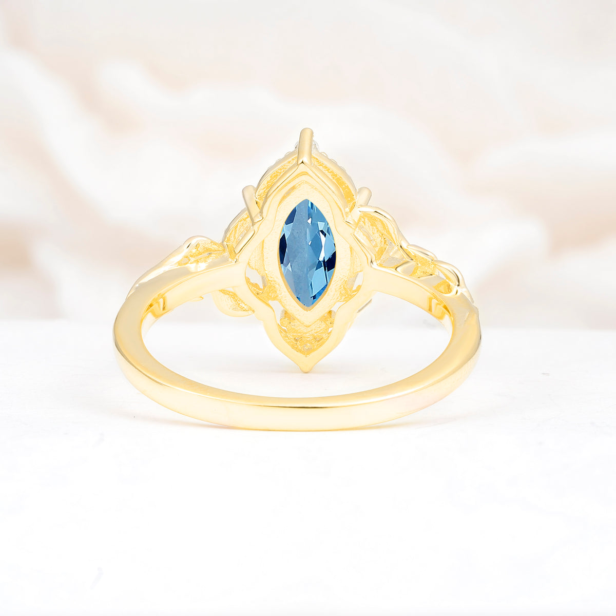 SR17577 Aquamarine Ring - Additional view