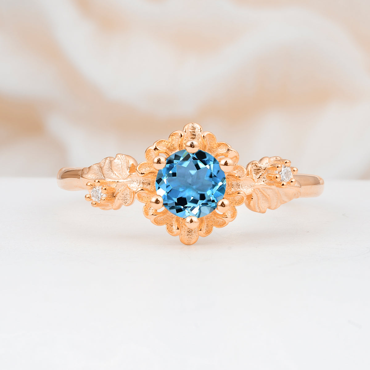 SR17583 Aquamarine Ring - Additional view