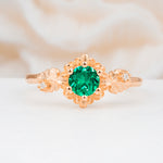 SR17583 Emerald Ring - Additional view
