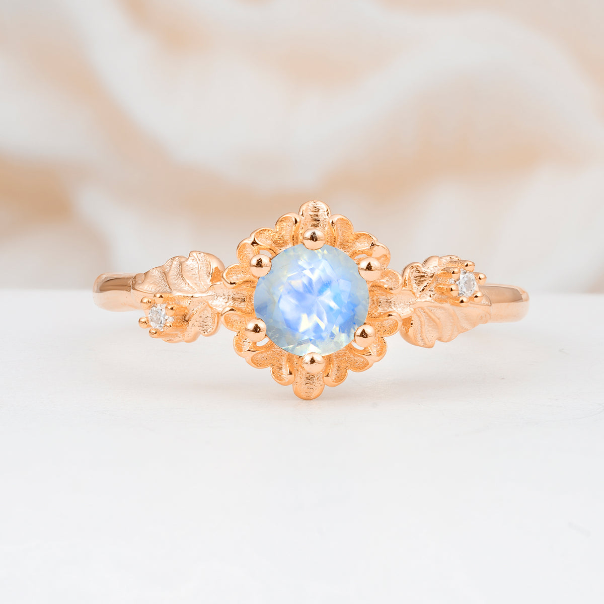 SR17583 Moonstone Ring - Additional view