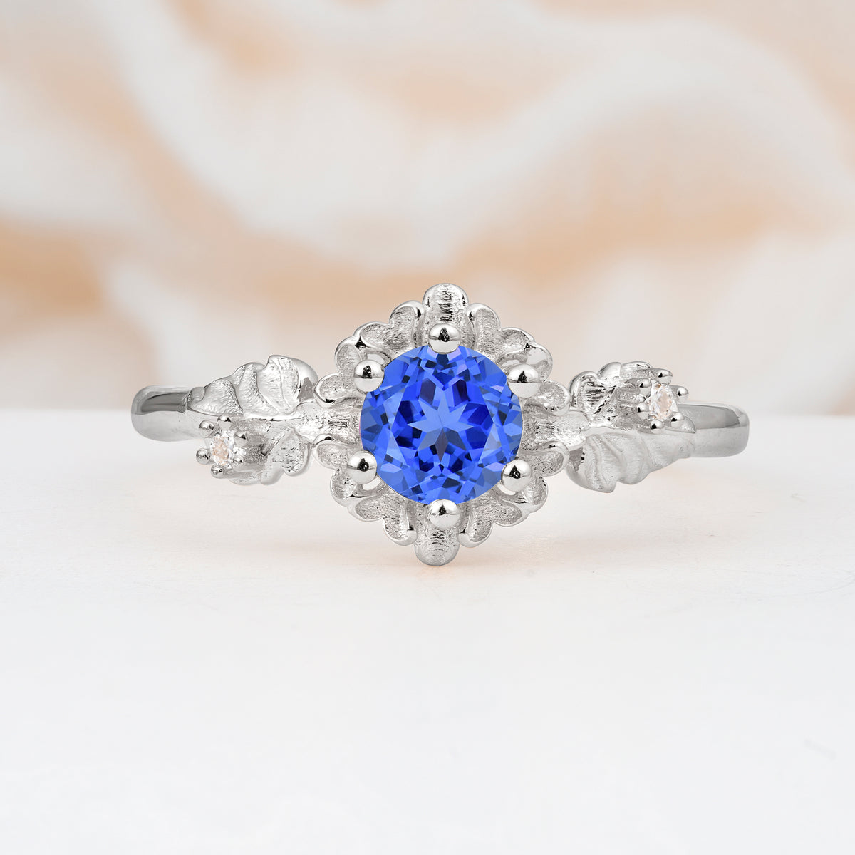 SR17583 Sapphire Ring - Additional view