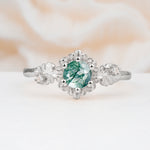 SR17583 Moss Agate Ring - Additional view