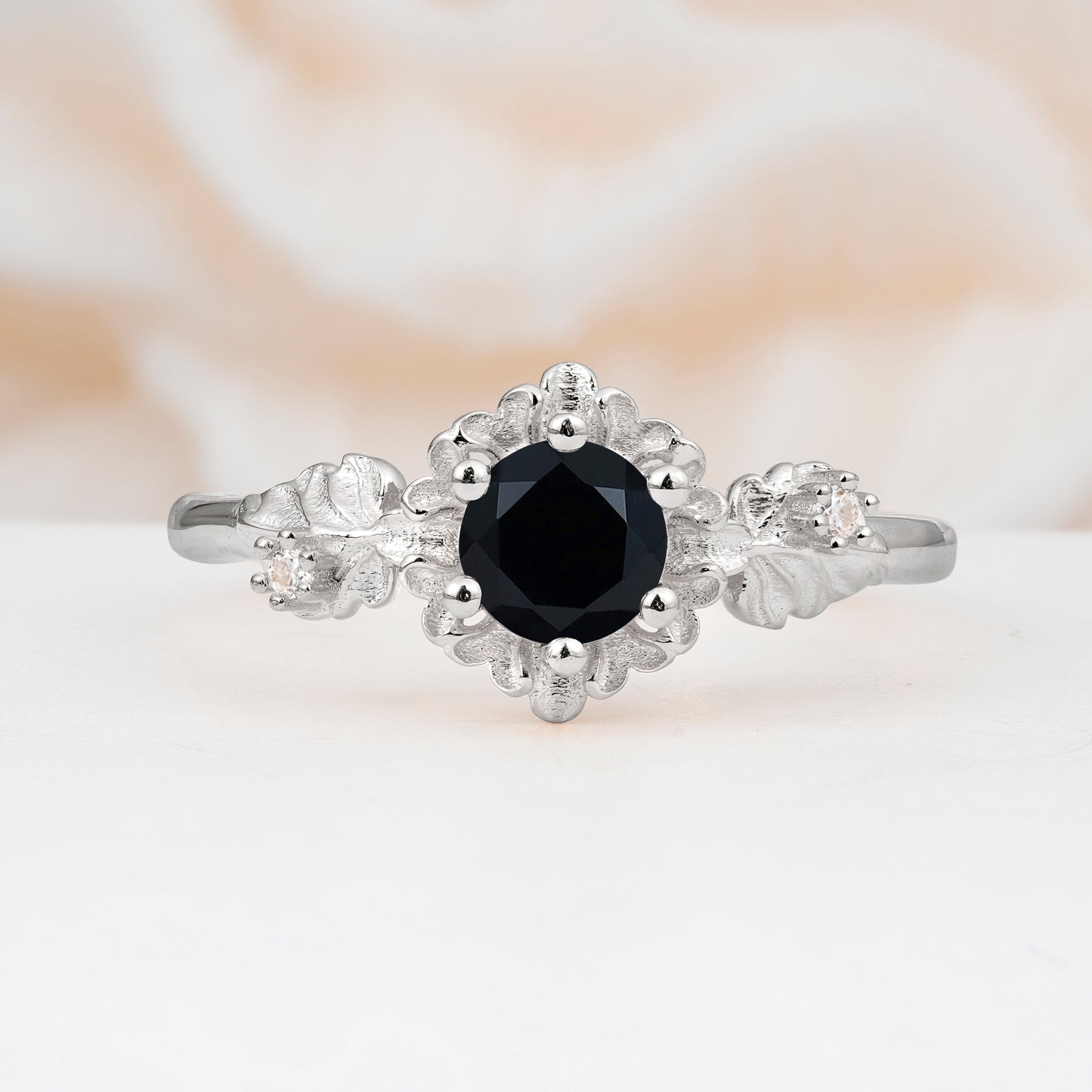 SR17583 Black Onyx Ring - Additional view