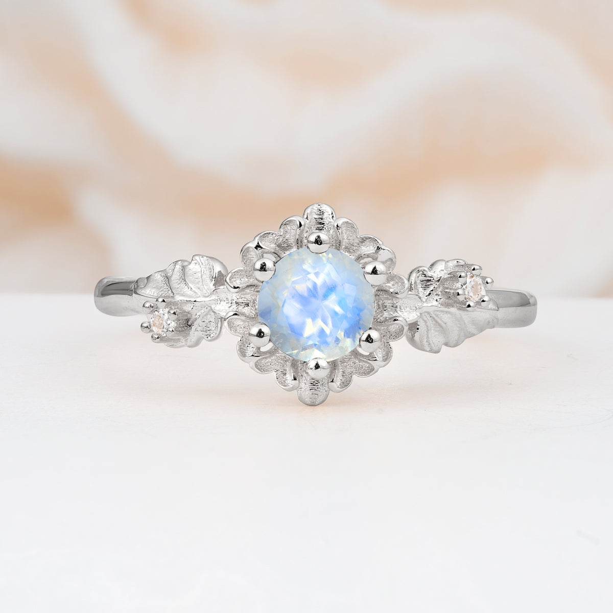 SR17583 Moonstone Ring - Additional view