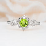 SR17583 Peridot Ring - Additional view