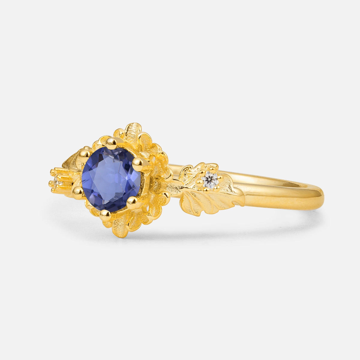 SR17583 Tanzanite Ring - White-Gold