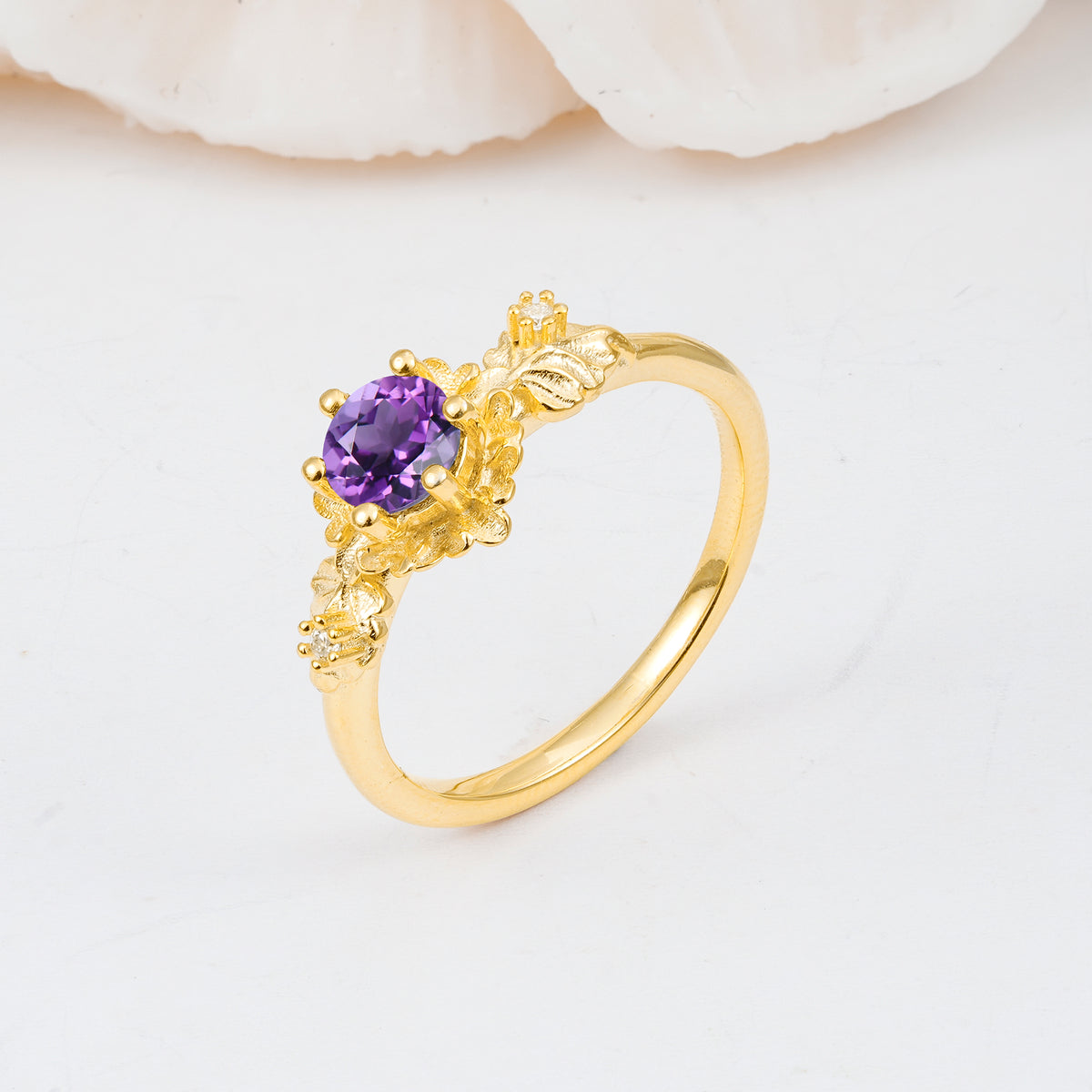 SR17583 Amethyst Ring - Additional view