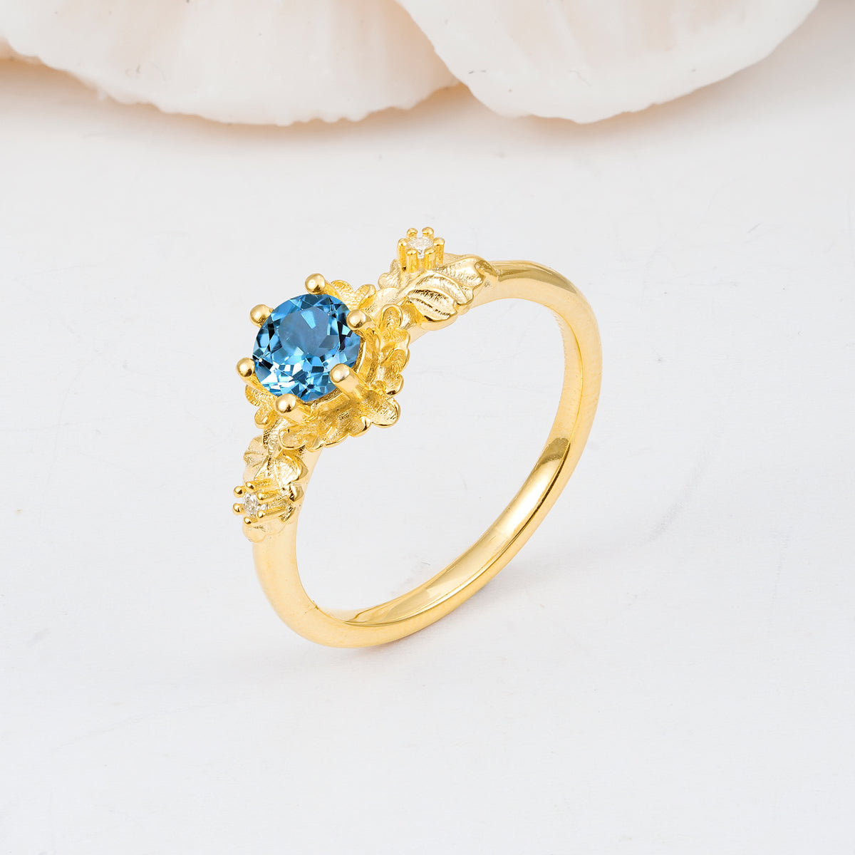 SR17583 Aquamarine Ring - Additional view